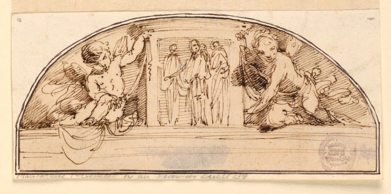 Progetto per una lunetta - Smithsonian Institution, Museum